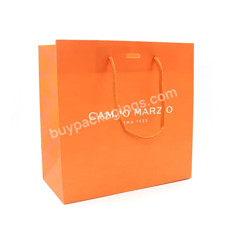 2023 Custom Wholesale Paper Bag Printing Logo Shopping Gift Bag/kraft Bag For Jewelry Packaging