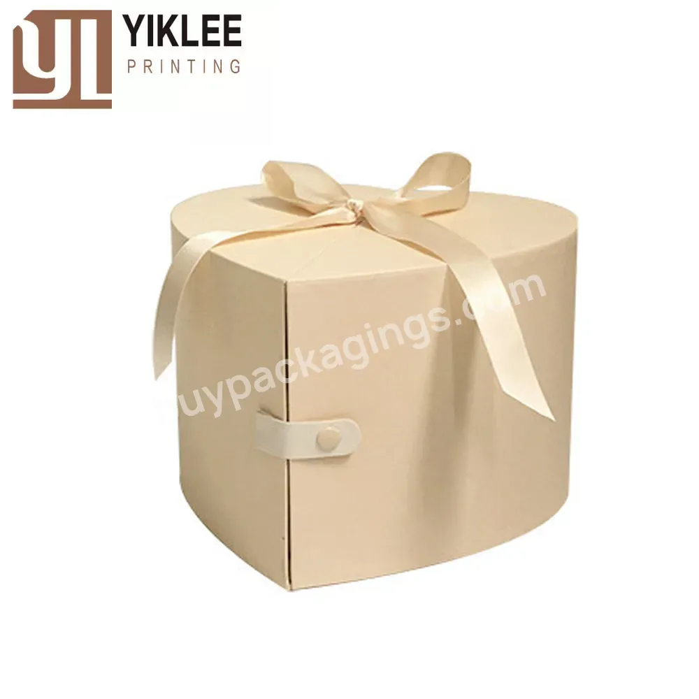2023 Factory Hearted Shape Packaging Storage Case Hearted Shape Packaging Storage Case Flower Gift Box Side Opening Paper Boxes
