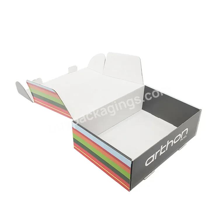 2023 Factory Supply Luxury Packaging Mailer Boxes With Custom Logo For Apparel And Shoes