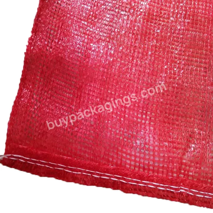2023 Good Quality Low Price Tubular Mesh Bags For Onions/firewood 25kg