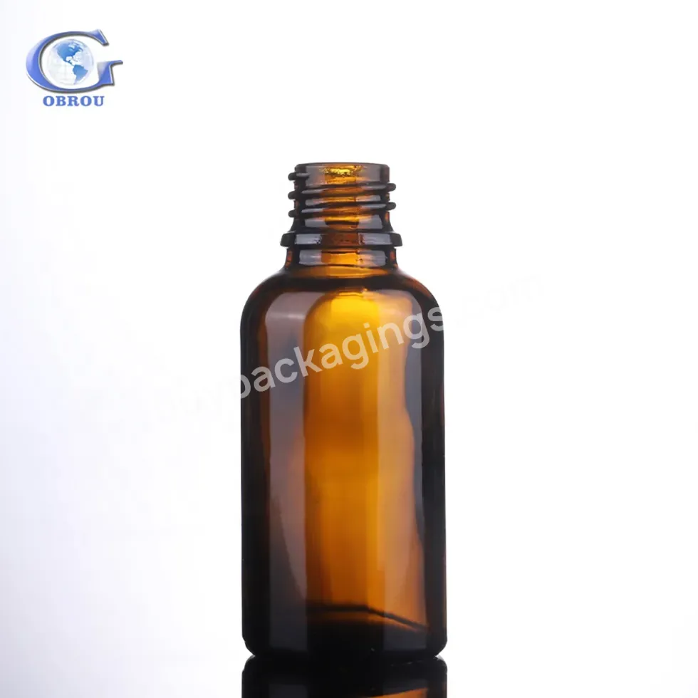 2023 Hot Sale 1oz 30ml 60ml 120ml Amber Clear Boston Round Tincture Glass Bottle With Dropper Sprayer