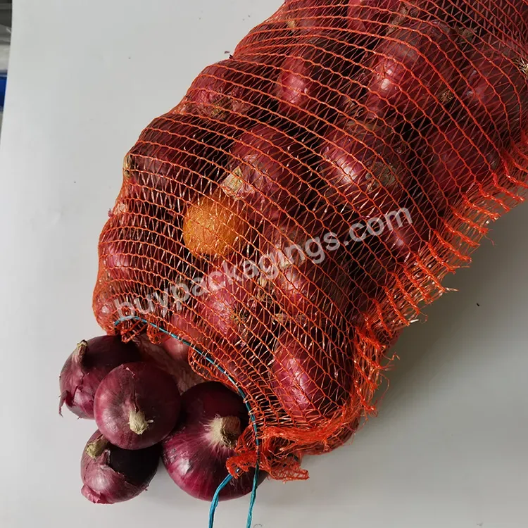 2023 Hot Sale Firewood Mesh Bag Vegetable Mesh Bags For Agricultural