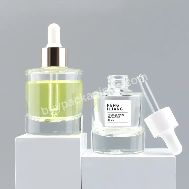 2023 Hot Sale Free Sample Cosmetic Skin Care Packaging Essential Oil Serum 30ml 50ml Empty Clear Glass Dropper Bottles - Buy Glass Dropper Bottle,30ml Glass Dropper Bottle,Serum Bottle.