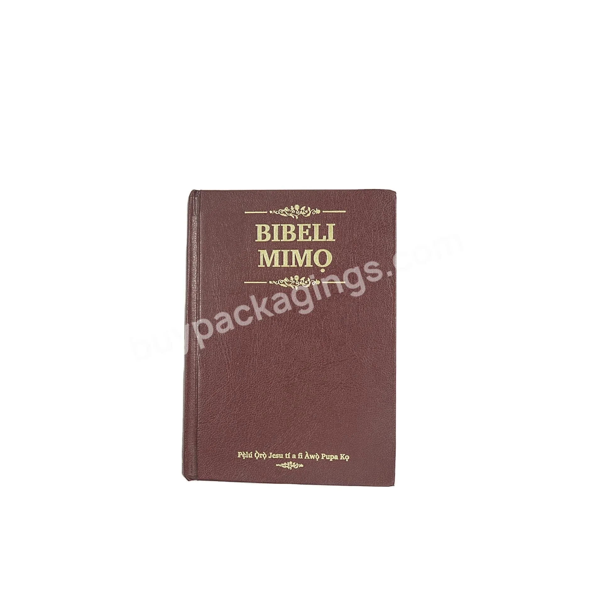 2023 Hot sale Wholesale Customized Bible Printing pocket bibles king james Holy Bible