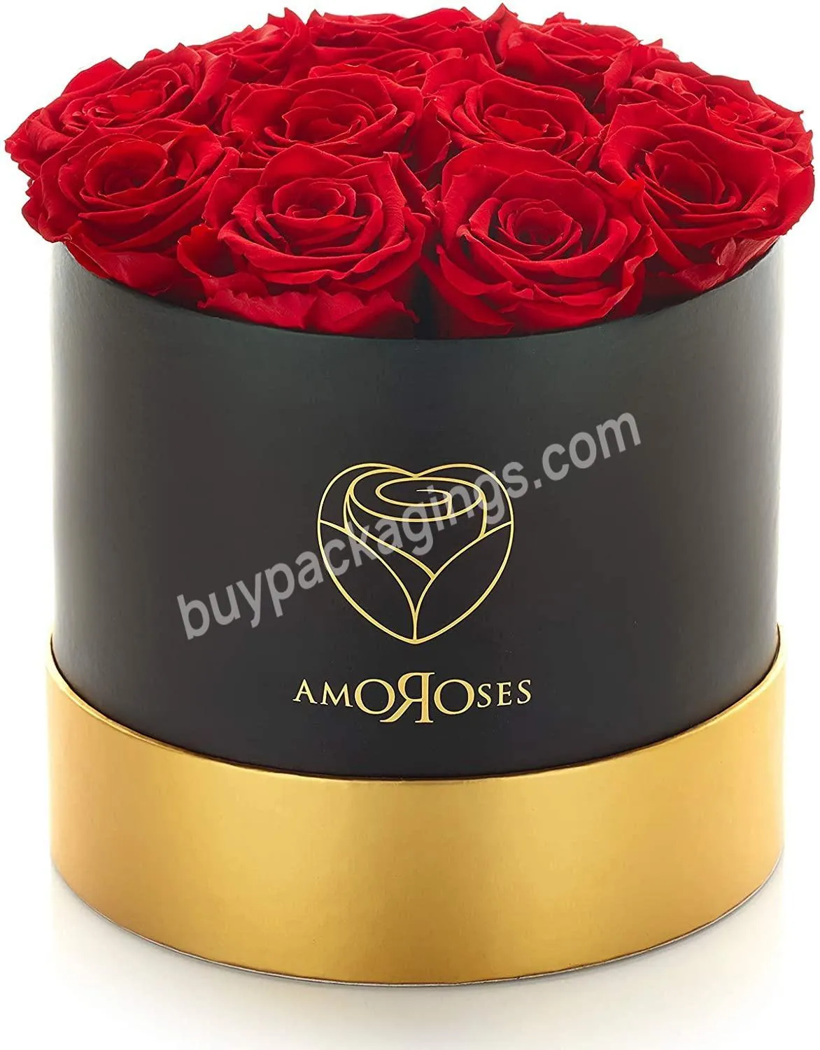 2023 mothers day gift basket round cardboard hat boxes for bouquets flower arrangements rose boxes