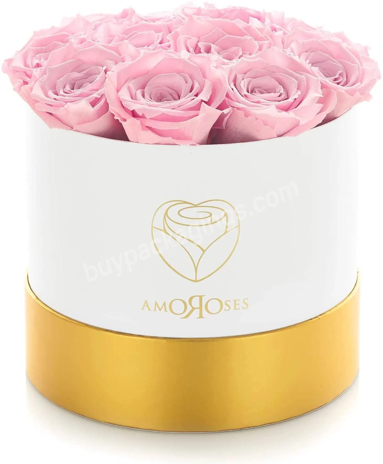 2023 mothers day gift basket round cardboard hat boxes for bouquets flower arrangements rose boxes