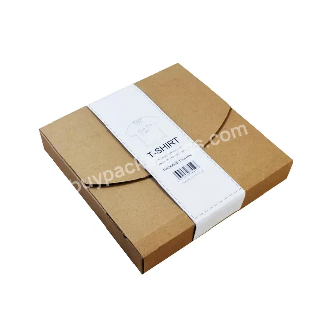 2023 New Advanced Custom Printing Logo T-shirt Packing Box Clothing Packaging Carton