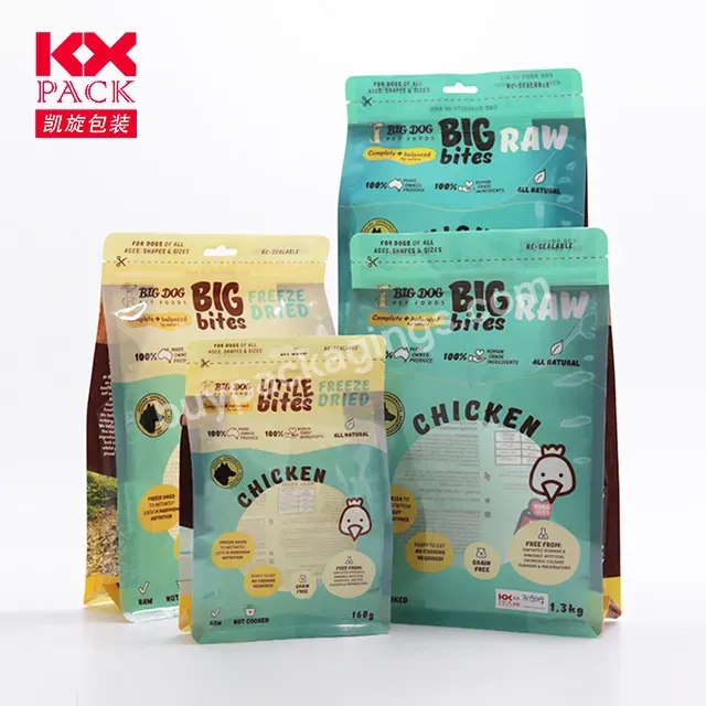 2023 New Arrival Custom Printed Pet Food Bag 250g 500g 1kg Pet Food Pouch Dog Treat Pouch Dog Food Bag