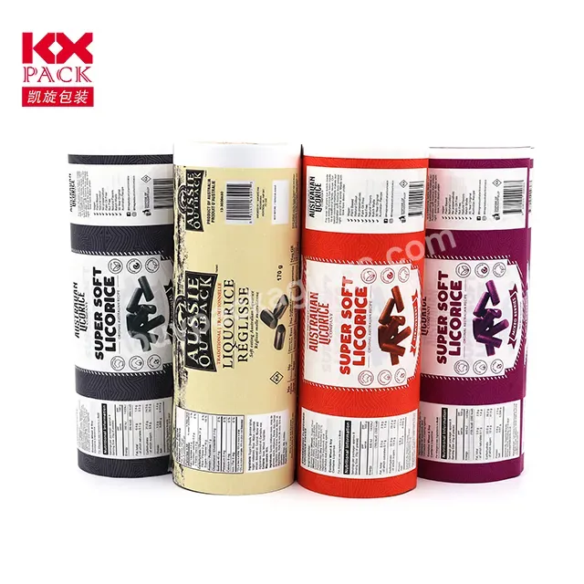 2023 New Arrival Custom Printed Plastic Film Laminating Roll Film Food Packaging Film Roll For Candy Potato Chips