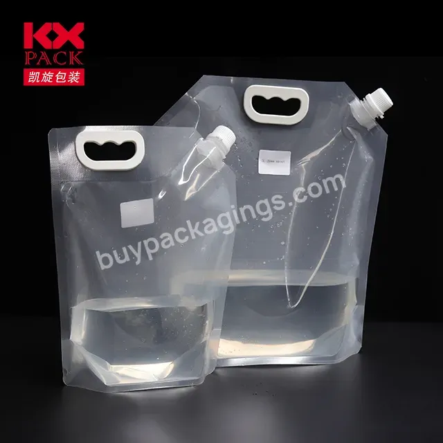 2023 New Arrival Food Packaging Bag Transparent Liquid Drink Spout Pouch 1000ml 1500ml Stand Up Pouch With Spout For Liquid - Buy Aluminum Foil Liquid Spout Pouch Custom Spout Pouch Custom Drink Pouch With Spout,1l 1.5l Stand Up Pouch With Spout For