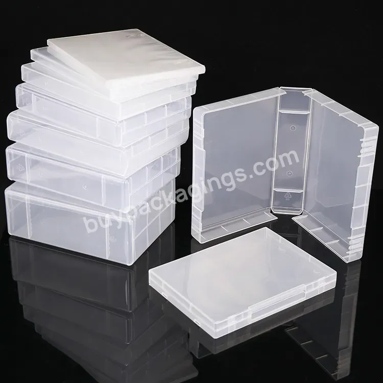 2023 New Cheap Clear Jewelry Beads Display Plastic Smoll Box Clear Plastic Carrying Case Cute Storage Organizer