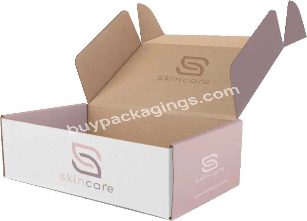 2023 New Custom Logo Gift Cosmetic Skincare Packaging Box Eco Friendly Paper Box For Shipping