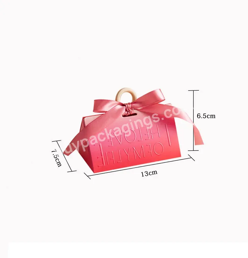 2023 New Design Cardboard Box Wedding Gift Box Christmas Gift Box Wholesales With Ribbon