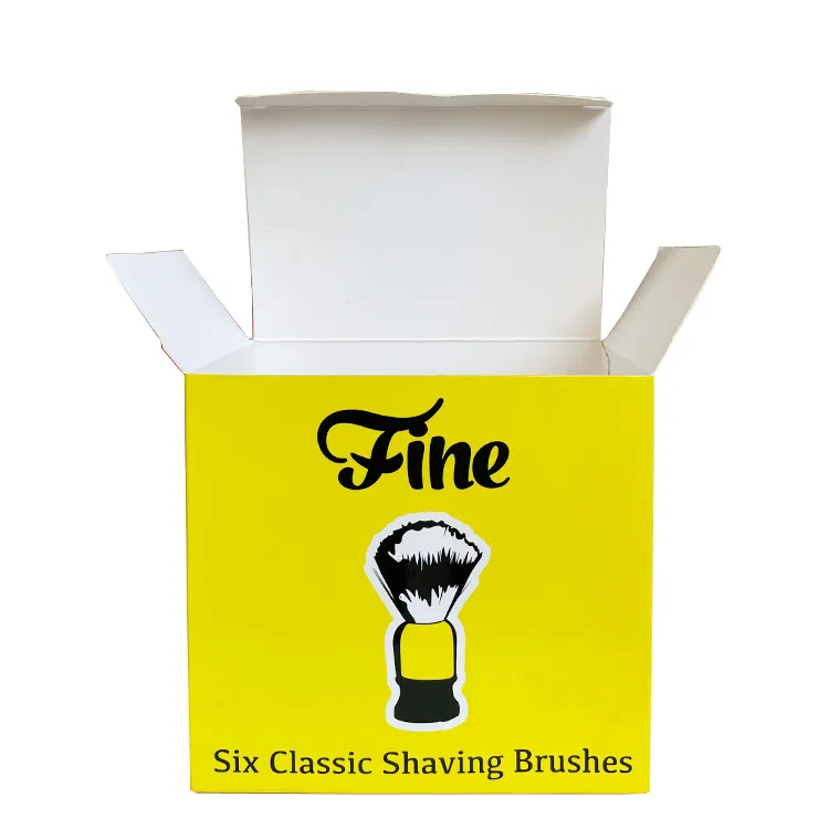 2023 new design Perfume gift skincare Brush packaging cosmetics paper box