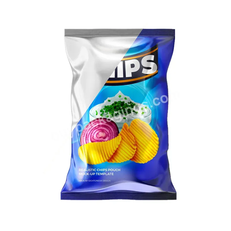 2023 New Design Snack Food Packaging Bag And Potato Chips Bag And Custom Printed Potato Chip Bags