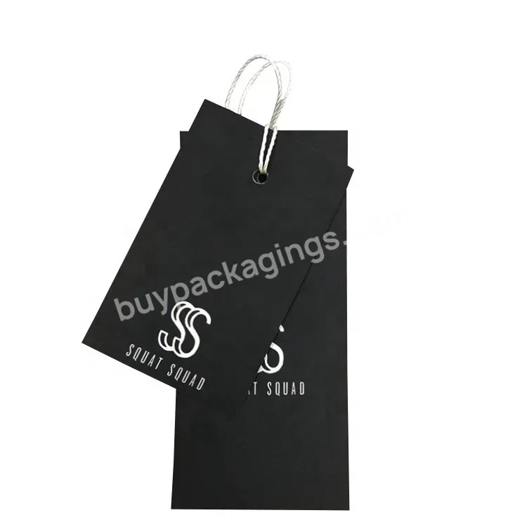 2023 New Design Wedding Black Earring Packaging Card Hang Tag