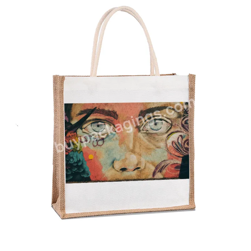 2023 New Hot Selling Custom Colorful Shopping Jute Bags Manufacturers Cheap Price With Logo Printing