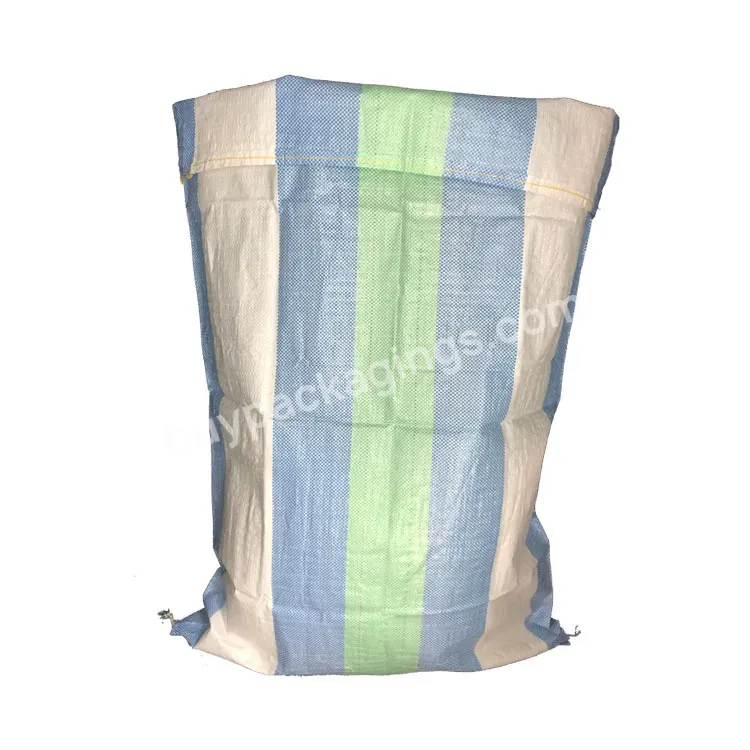 2023 New Sale 25kg 50kg Polypropylene Pp Woven Laminated Packaging Soil Fertilizer Bag Sack