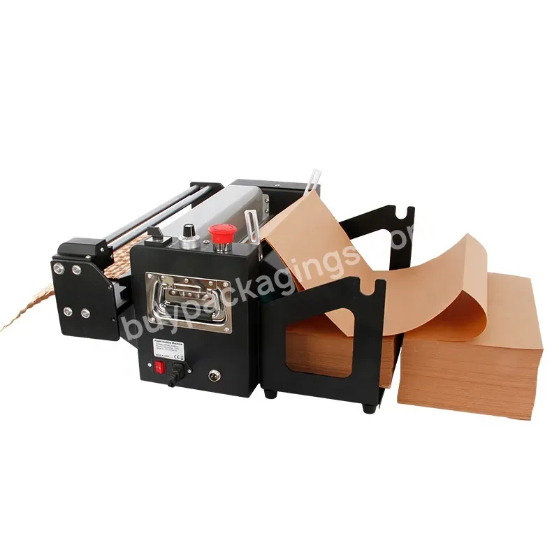 2023 New Upgraded Desktop Mini Paper Bubble Dispenser Machine | Paper Cushion Making Protective Packaging Machine