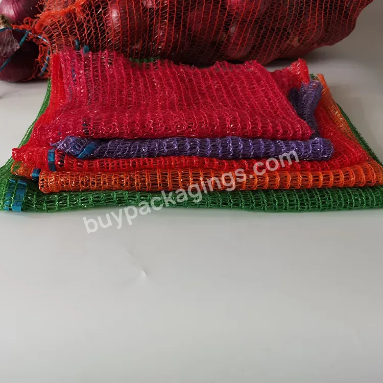 2023 Packaging Vegetable Pp Mesh Bag,Onion Packing Mesh Bag,Raschel Mesh Bag For Fruit Vegetable