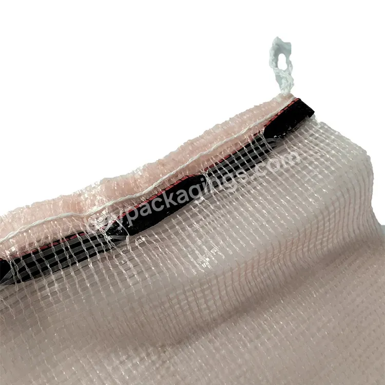 2023 Pp Circular Tubular Mesh Bag For Potato Onion Fruit Firewood