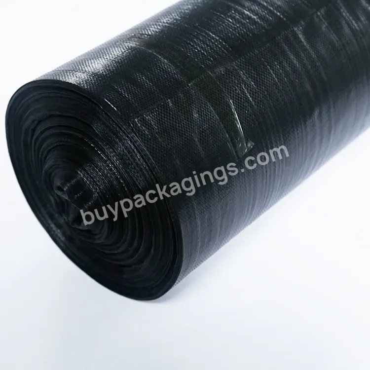 2023 Pp Pe Black Weed Control Mat Anti-grass Ground Cover In Roll For Garden Greenhouse - Buy Ground Cover,Fabric Ground Cover,Pp Ground Cover.