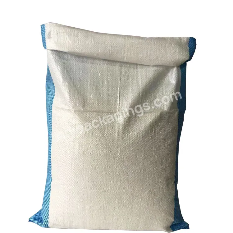 2023 Pp Plain Woven Bag 50kg With Pe Liner For Flour Sugar Salt
