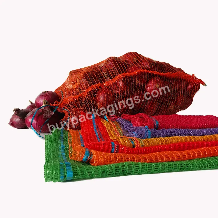 2023 Raschel Mesh Bag Vegetable Fruits Packaging Mesh Bag