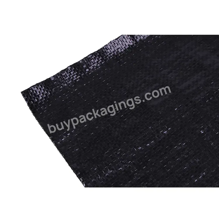 2023 Stabilization Uv Fabric Weed Mat Roll Agricultural Ground Cover Plant Nursery Weed Control Membrane Black Pp Woven Weed Mat