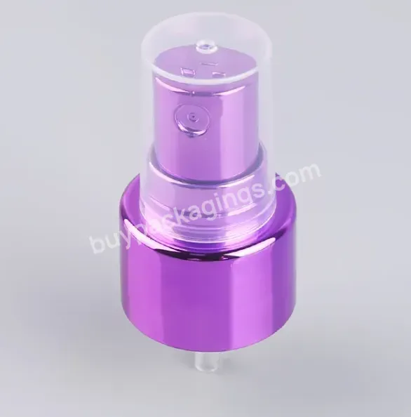 20/410 24/410 28/410 Fragrance Atomizer Screw Cap Packaging Plastic Uv Perfume Fine Mist Sprayer