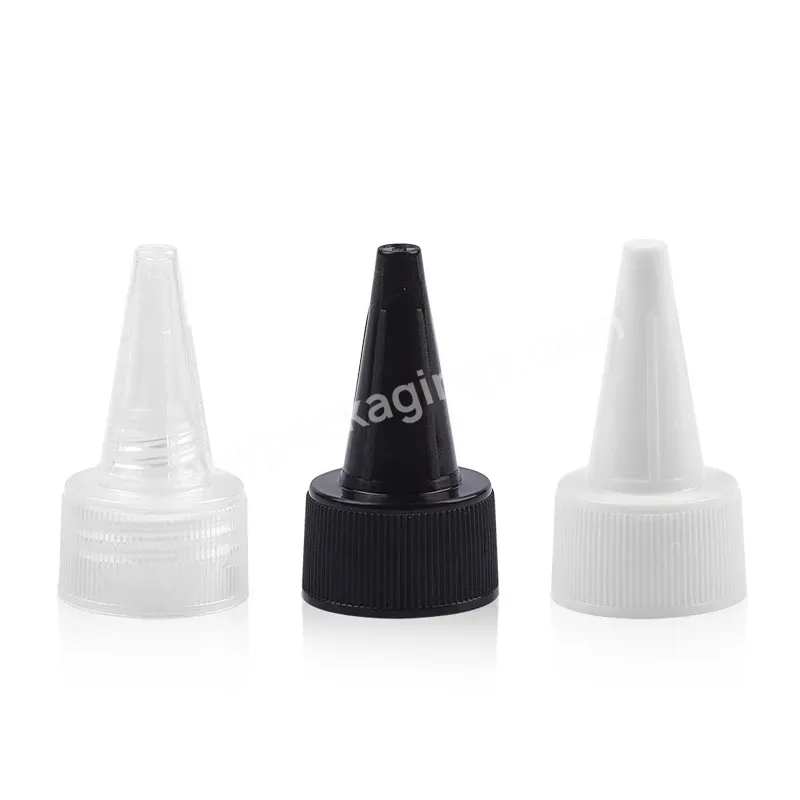 20/410 24/410 28/410 White/black/clear Plastic Bottle Nozzle Cap