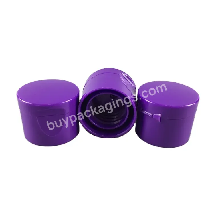 20/410 24/410 High Quality Pp Plastic Flip Top Cap Double Wall Screw Cap For Plastic Bottle Packaging