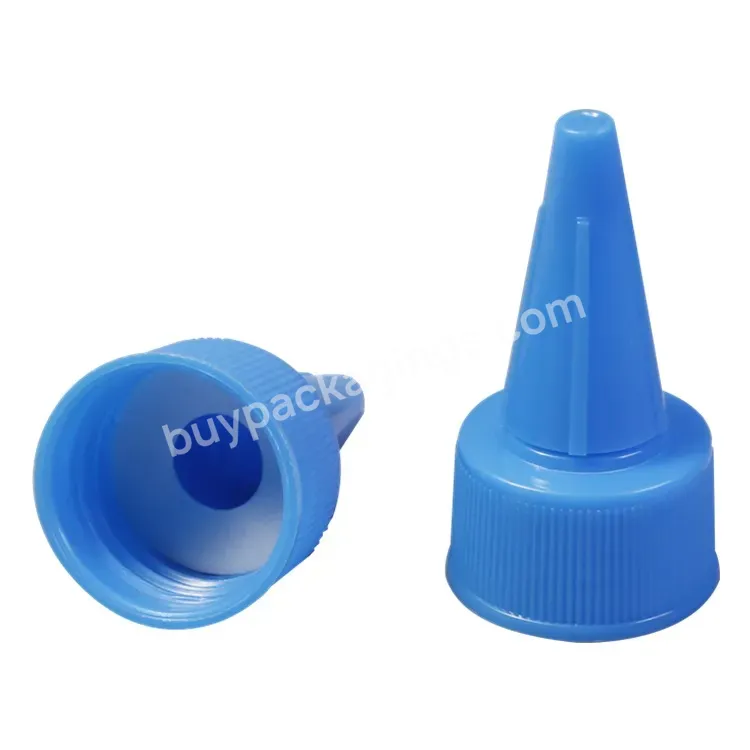 20/410 24mm 28mm Long Nozzle Spout Cap 20mm Diameter Plastic Twist Cap Top Twisted Cap - Buy Yorker Cap,20-410 Spout Cap,Pp Caps.