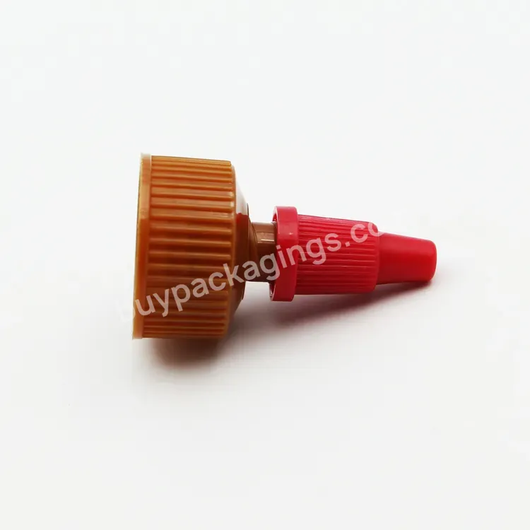 20/410,24/410,28/410 Plastic Point Nozzle Spout Dropper Lids For Bottles