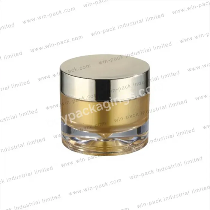 20g 30g 50g 100g Custom Made Cosmetic Eye Lotion Cream Jar Acrylic Jar Container For Cosmetic Packaging