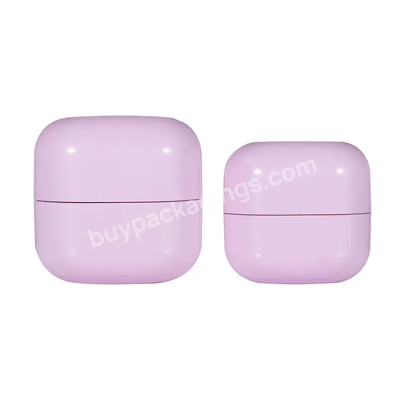 20g 30g 50g Wholesale New Makeup Macaron Square Cream Jar Cosmetic Cream Separate Jar Eye Cream Bottle