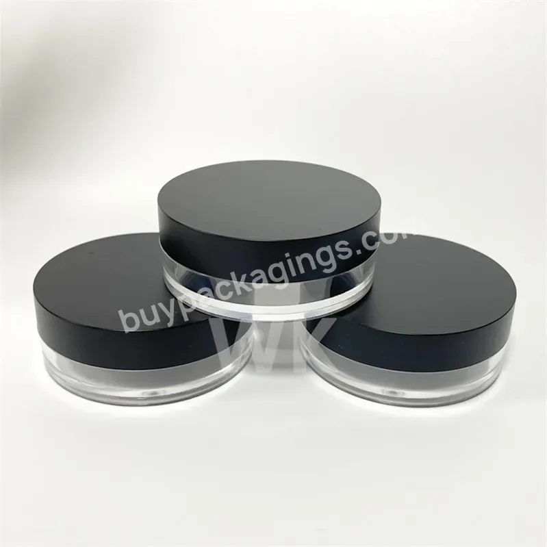 20g Hot Sale Small Diameter Jar With Screw Cap Transparent Facial Cream Container