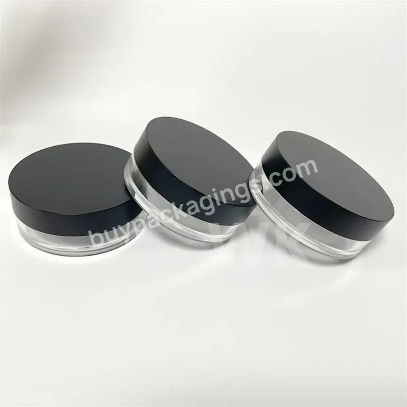 20g Hot Sale Small Diameter Jar With Screw Cap Transparent Facial Cream Container