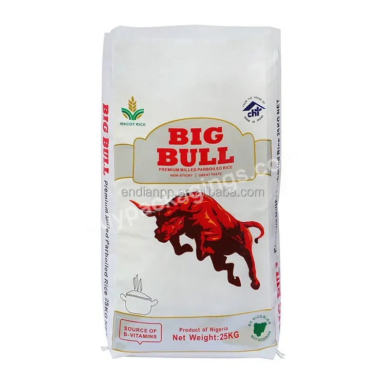 20kg 25kg 30kg 50kg Laminated Multi Color Pp Woven Bag Animal Pet Feed Bags