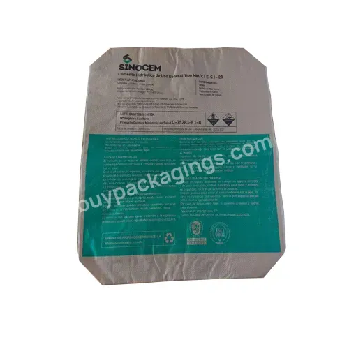 20kg 25kg 50 Kg Empty Sack Polypropylene Cement Bags 50kg Porland Brand Pp Woven Bag Cement
