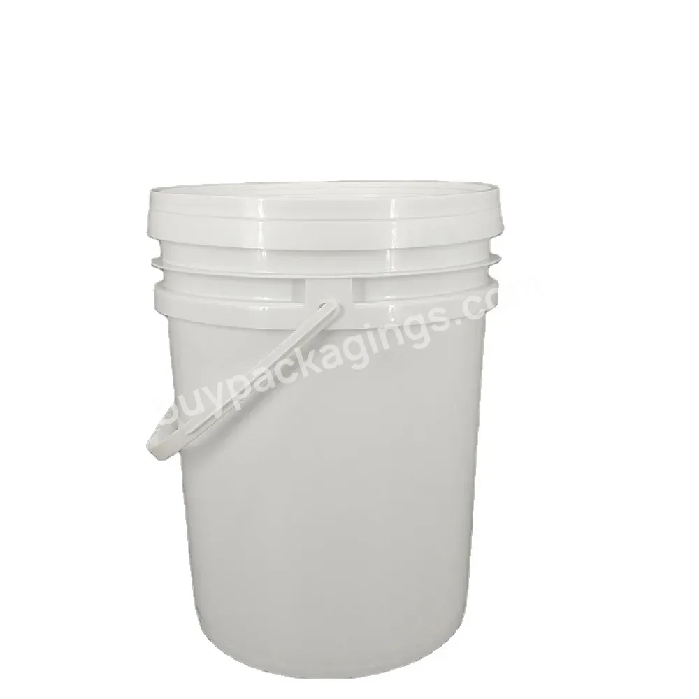 20l Food Grade 5 Gallon Plastic Buckets With Handle And Lid Plastic Pail - Buy Food Grade,Plastic Buckets,With Handle And Lid Plastic Pail.