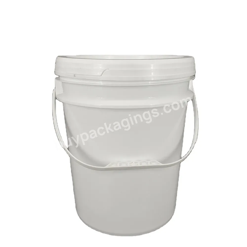 20l Pp Plastic Bucket,Heavy Duty 20 Litres Hdpe Pails With Handle For Oil Lubricant - Buy 20l Pp Plastic Bucket,Heavy Duty 20 Litres Hdpe Pails,20 Liter White Plastic Pail For Sale.