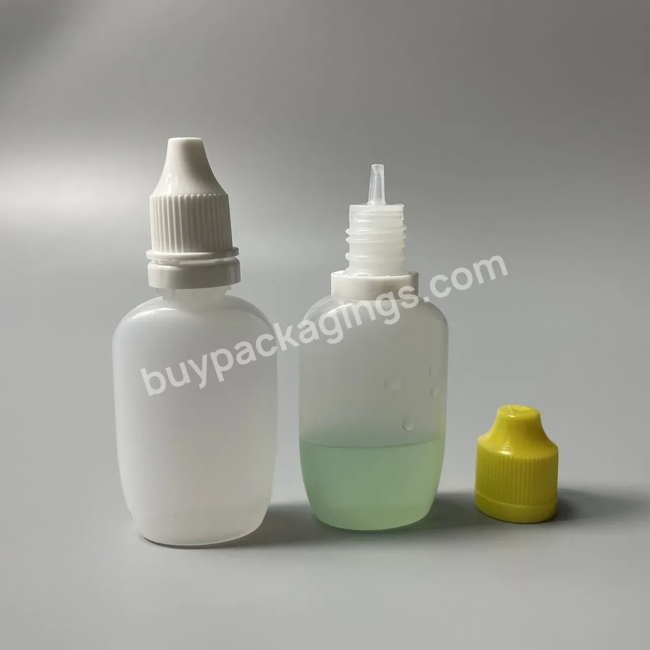 20ml 30ml 40ml Empty Plastic Squeezable Dropper Bottles Eye Liquid Dropper Container Plastic Drop Refillable Bottle