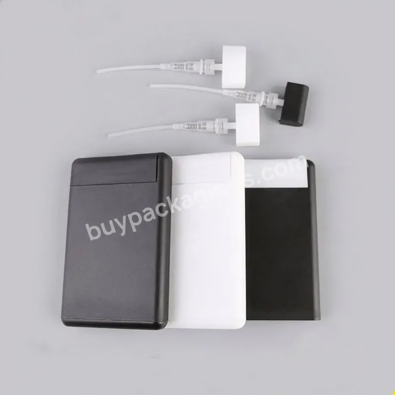 20ml Card Spray Bottle Wholesale 20ml Black Pocket Credit Card Perfume Spray Bottle