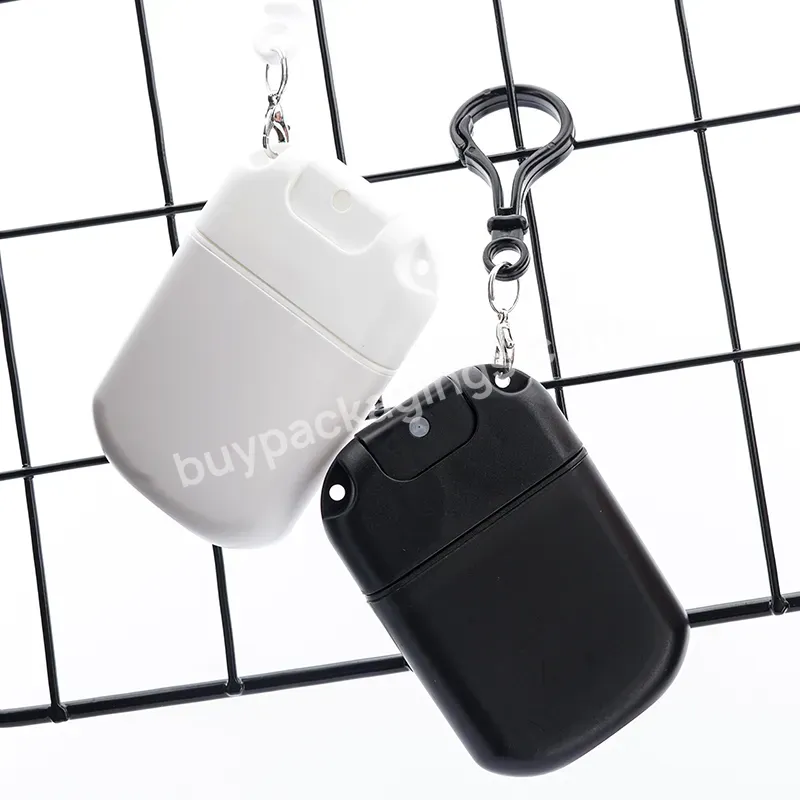 20ml Empty Plastic Perfume Mist Spray Hand Sanitizing Travel Bottles Atomizer Flat Cosmetic Keychain Card Spray Bottle