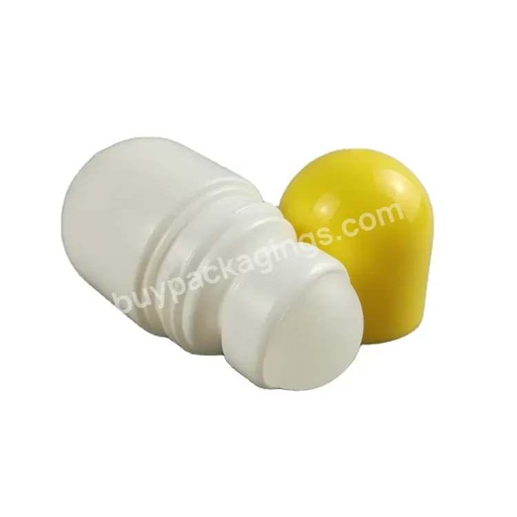 20ml Empty Plastic Round Oil Deodorant Container Small Roller On Bottle