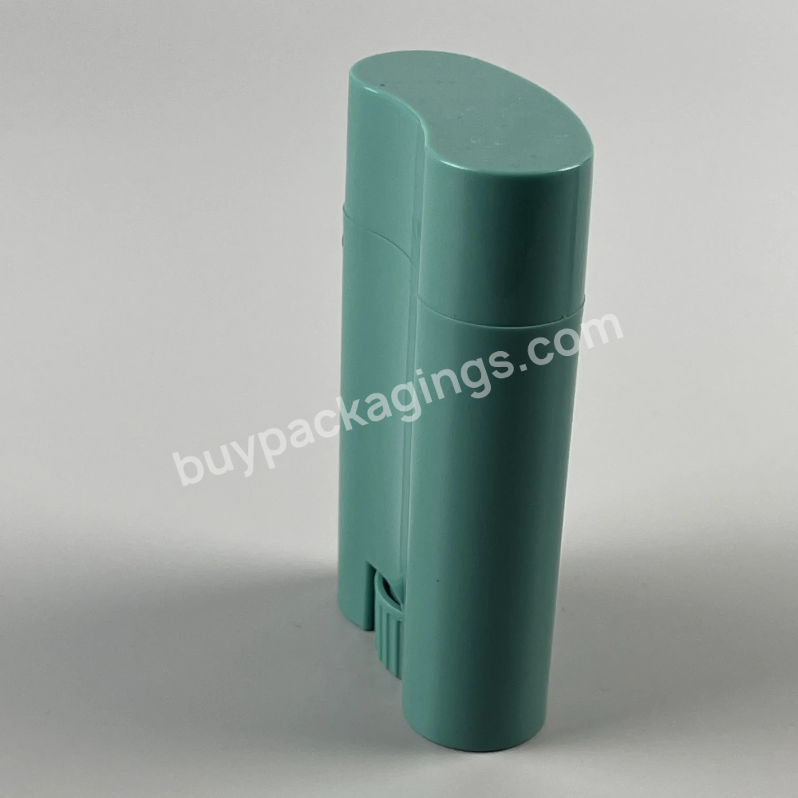 20ml Oem Plastic Pp Empty Deodorant Stick Container Bottle Pp Flat Shape Bottle Manufacturer/wholesale