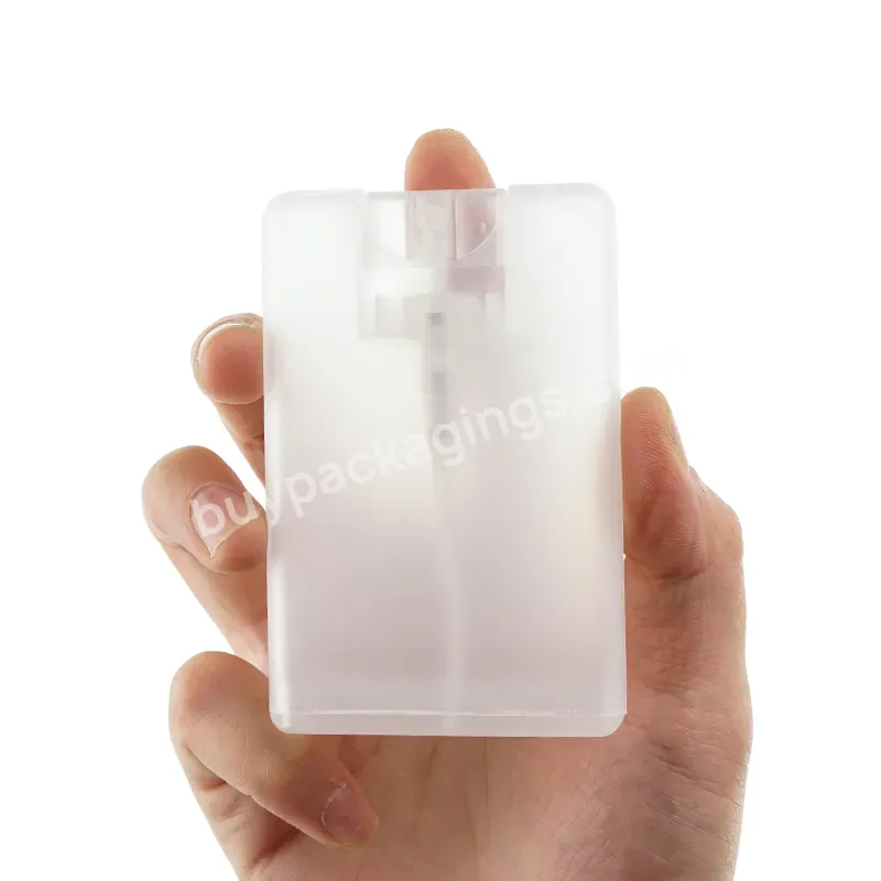 20ml Pocket Perfume Credit Card Mist Spray Bottle Hand Sanitize Alcohol Plastic Pp Bottle - Buy Credit Card Spray Bottle Card Spray Bottle Card Spray Spray Card Cell Phone Credit Card Spray Alcohol Spray Card,Card Type Spray Bottle Pocket Spray Bottl