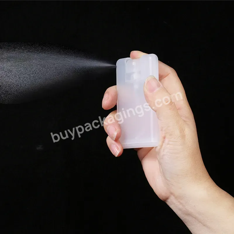 20ml White Black Empty Credit Card Perfume Bottle With Spray Cap