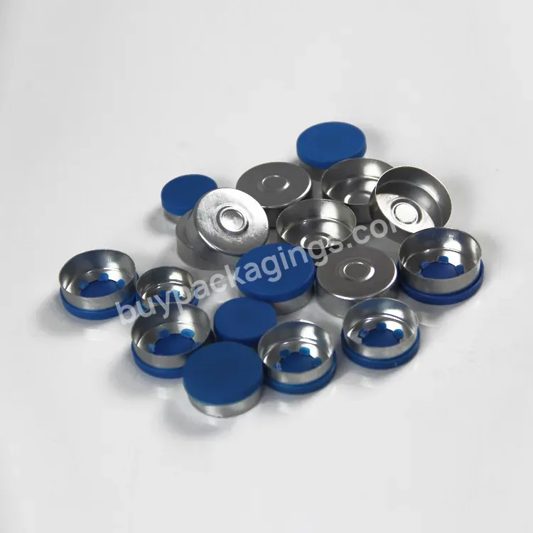 20mm Flip Aluminum Plastic Cap For Injection Glass Bottles